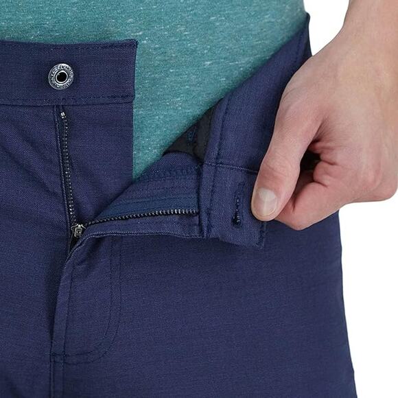 Kenneth Cole Reaction Men's Slim Fit Stretch Casual Pant, Indigo Canvas, 36x30 - Picture 6 of 10